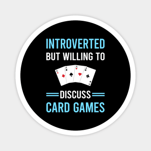 Introverted Card Game Games Cards Magnet